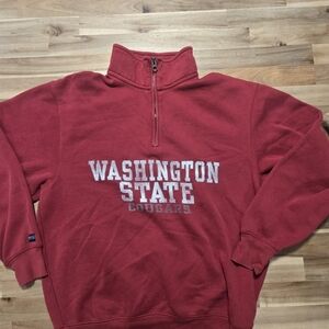 Vintage JANSPORT Red Washington State Cougars Pullover